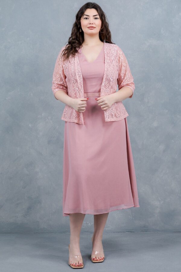 Conjunto vestido con saco