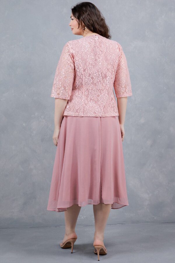 Conjunto vestido con saco - Imagen 4