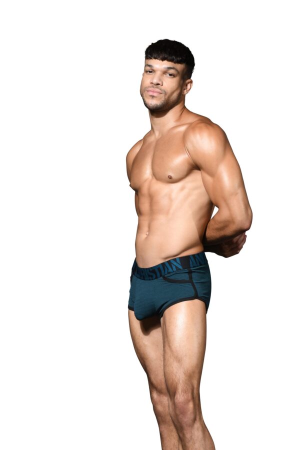 Andrew Christian bóxer hanover stripe pocket - Imagen 5