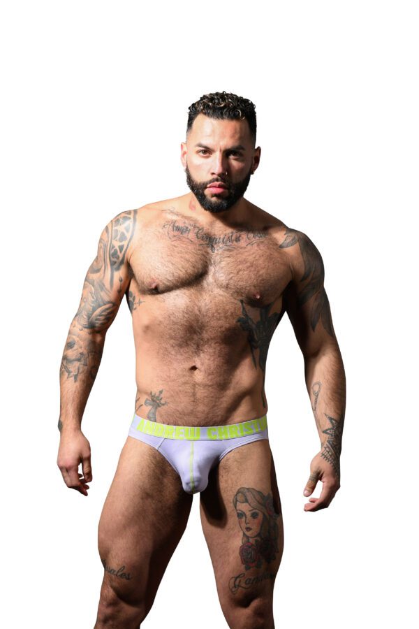 Andrew Christian calzón feliz