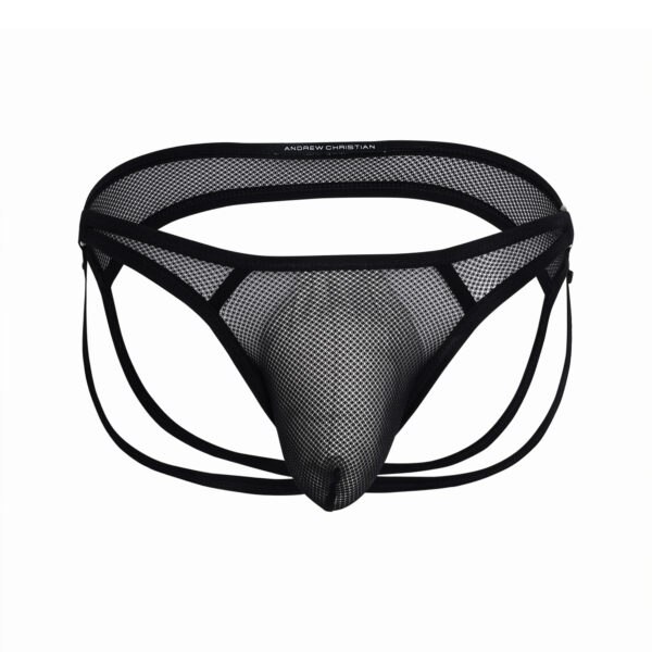 Suspensorio Andrew Christian sexy mesh ring - Imagen 6