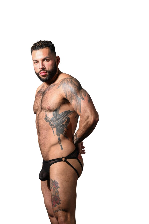 Suspensorio Andrew Christian sexy mesh ring - Imagen 3