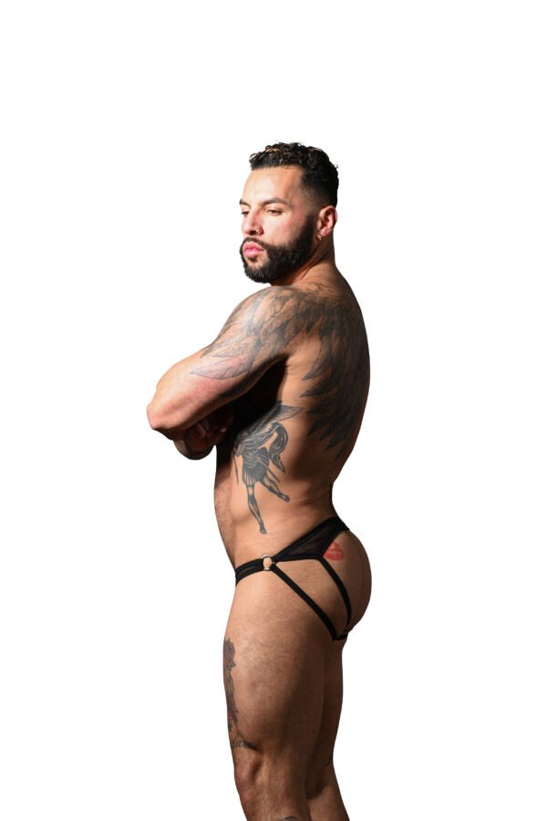 Suspensorio Andrew Christian sexy mesh ring - Imagen 4