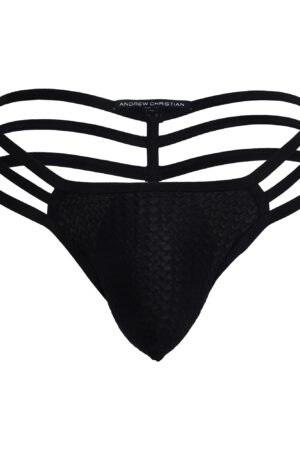 Tanga Andrew Christian Martel mesh spider