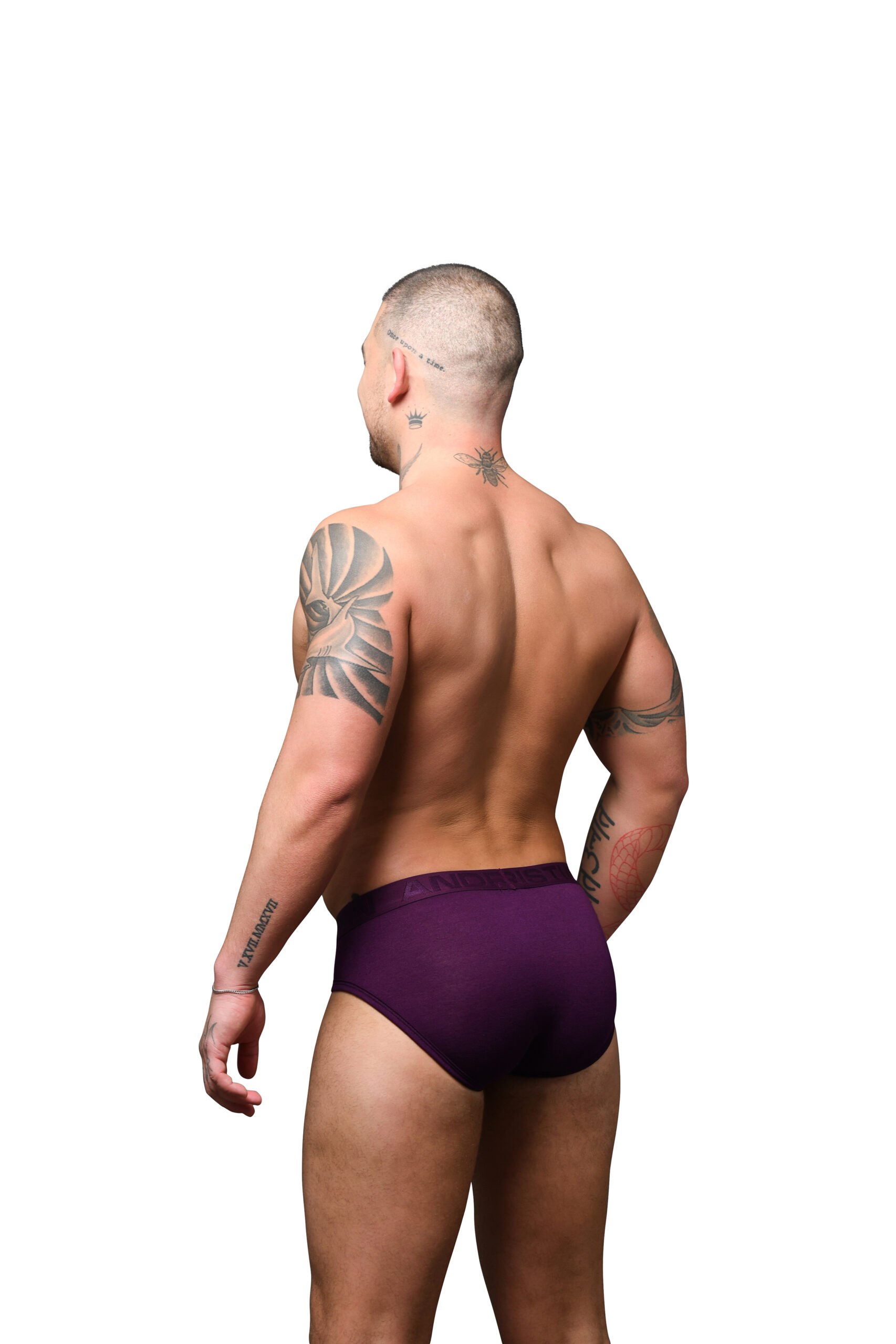 Trusa Andrew Christian boy trophy bamboo - Imagen 3