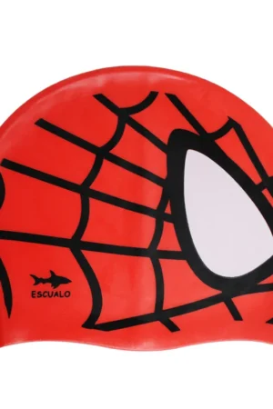 Gorra Escualo Spider roja de silicón