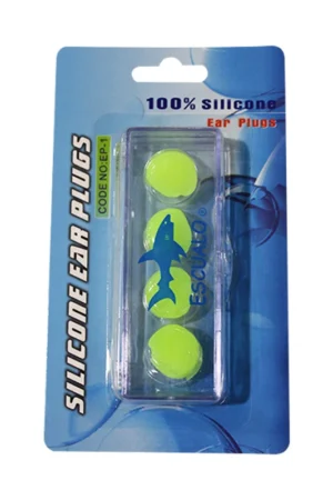 Tapón de pasta de silicón Escualo, 2 pares